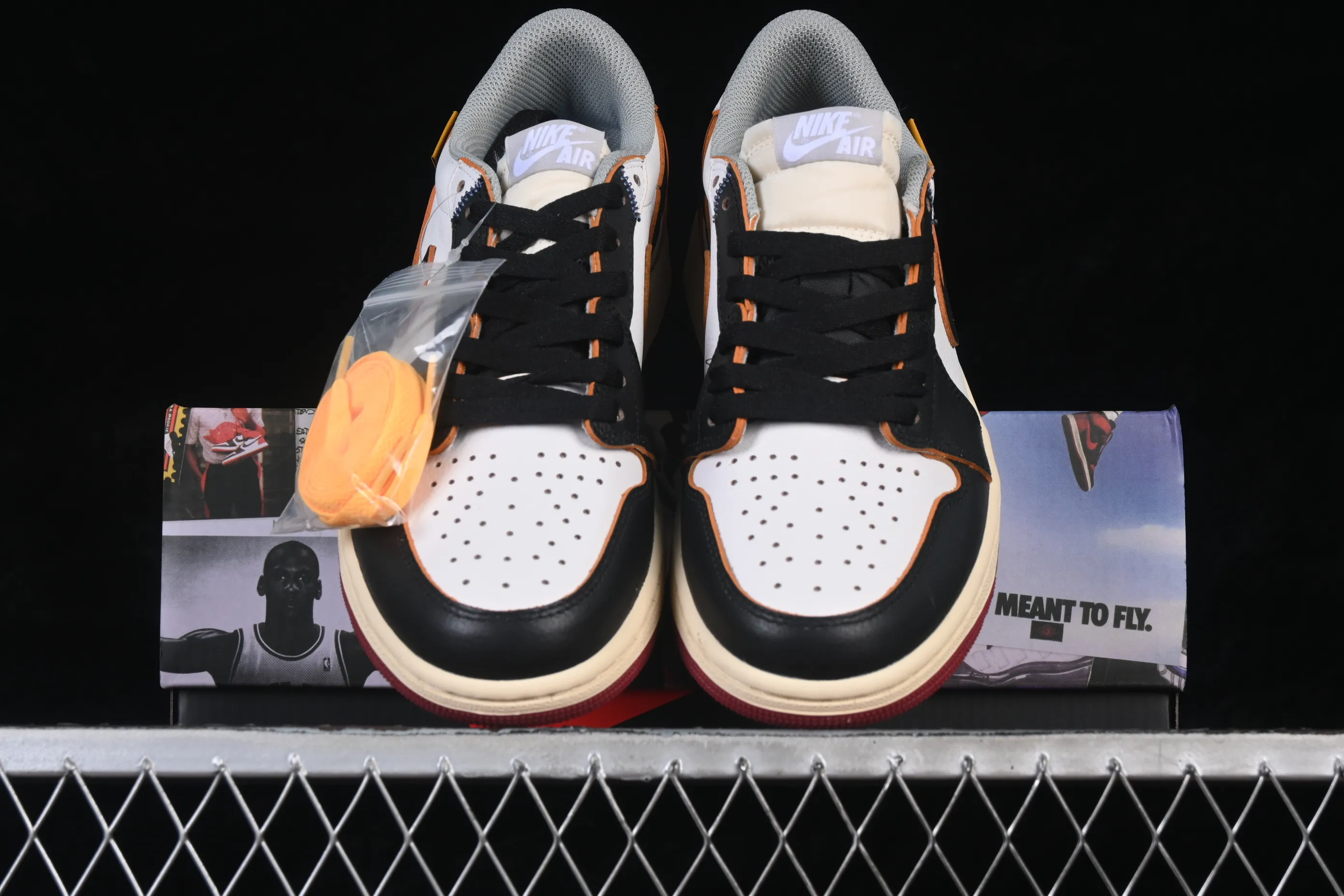 All categories Air Jordan Jordan series basketball shoes Air Jordan 1 Low Fragment Design x Union x Air Jordan 1 Hi Joe 1 Fujiwara Hirota Lightning low-top cultural casual sneakers HQ6998-106